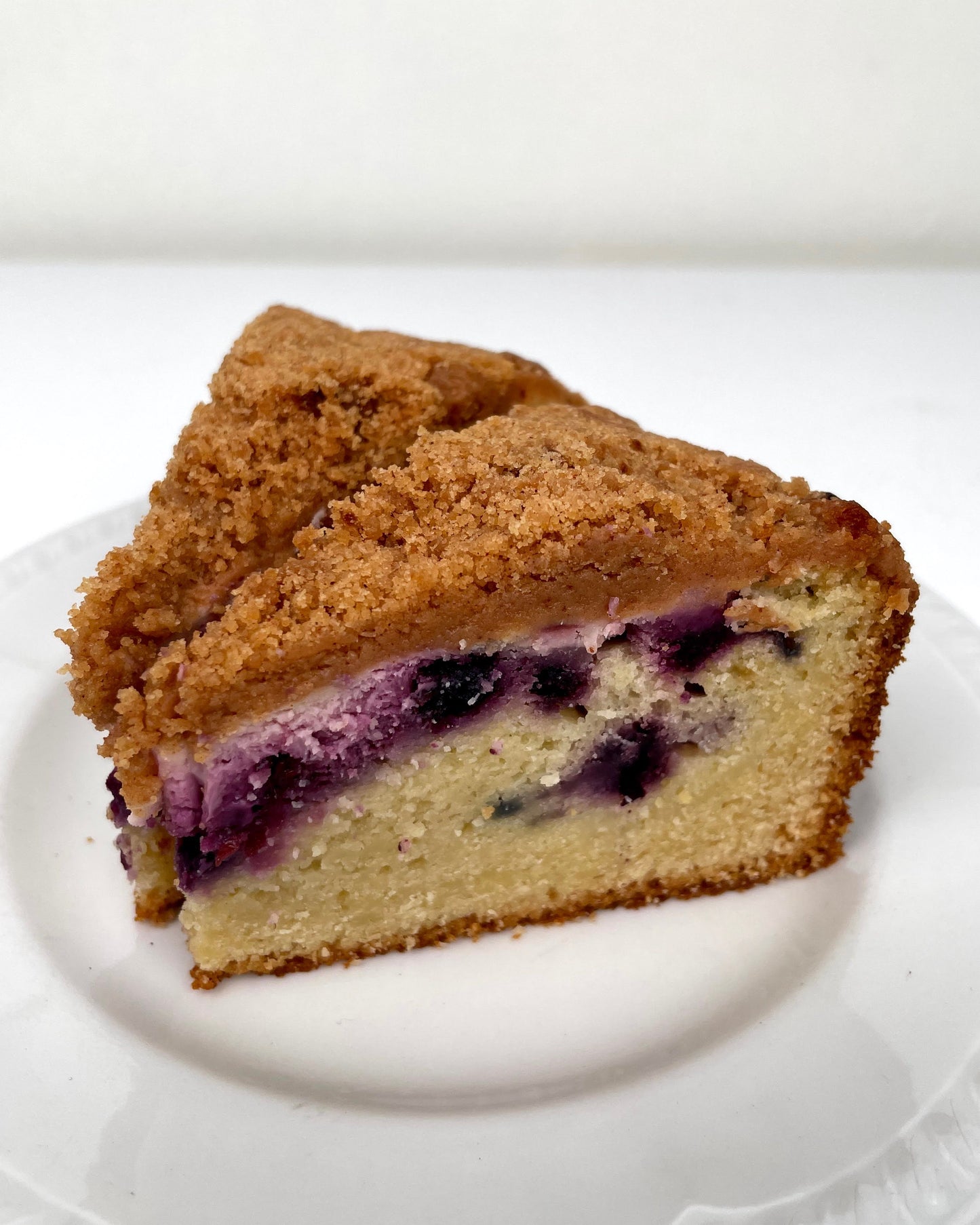 Berries & Cheese Crumb Cake