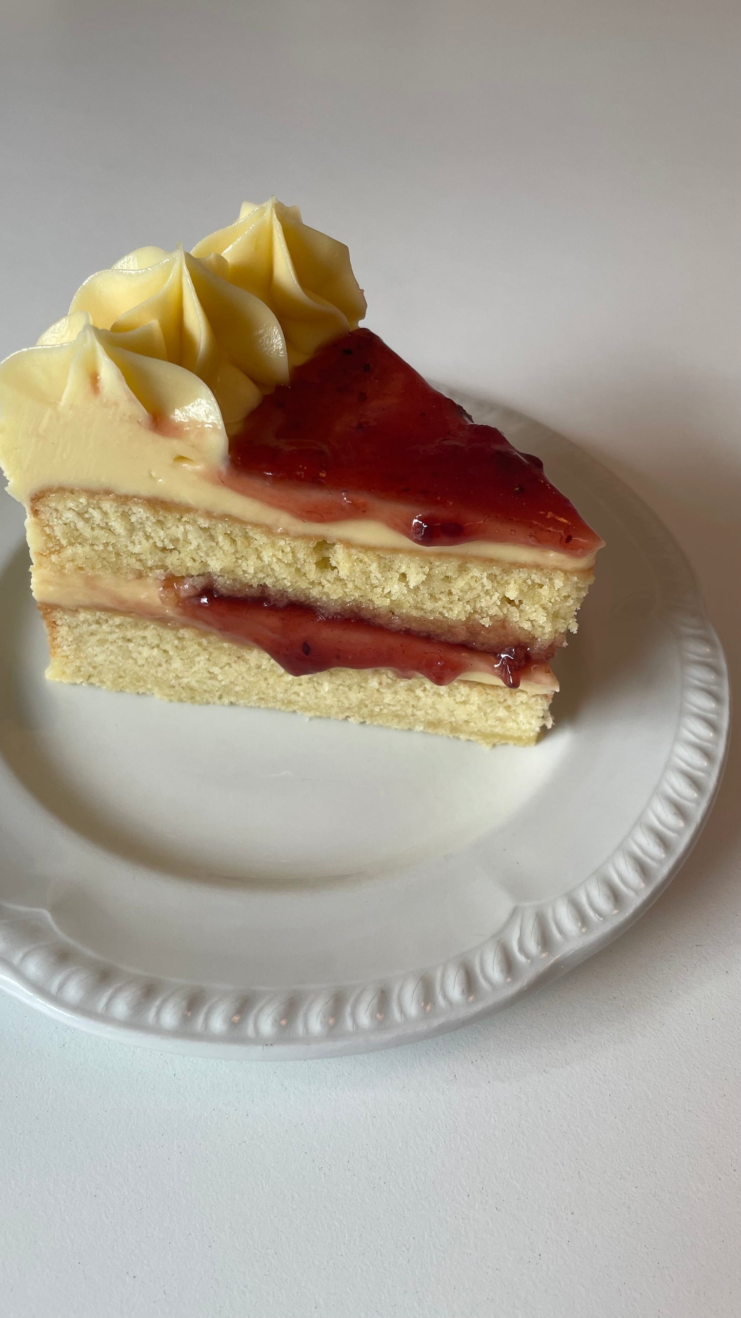 Raspberry Vanilla Cake