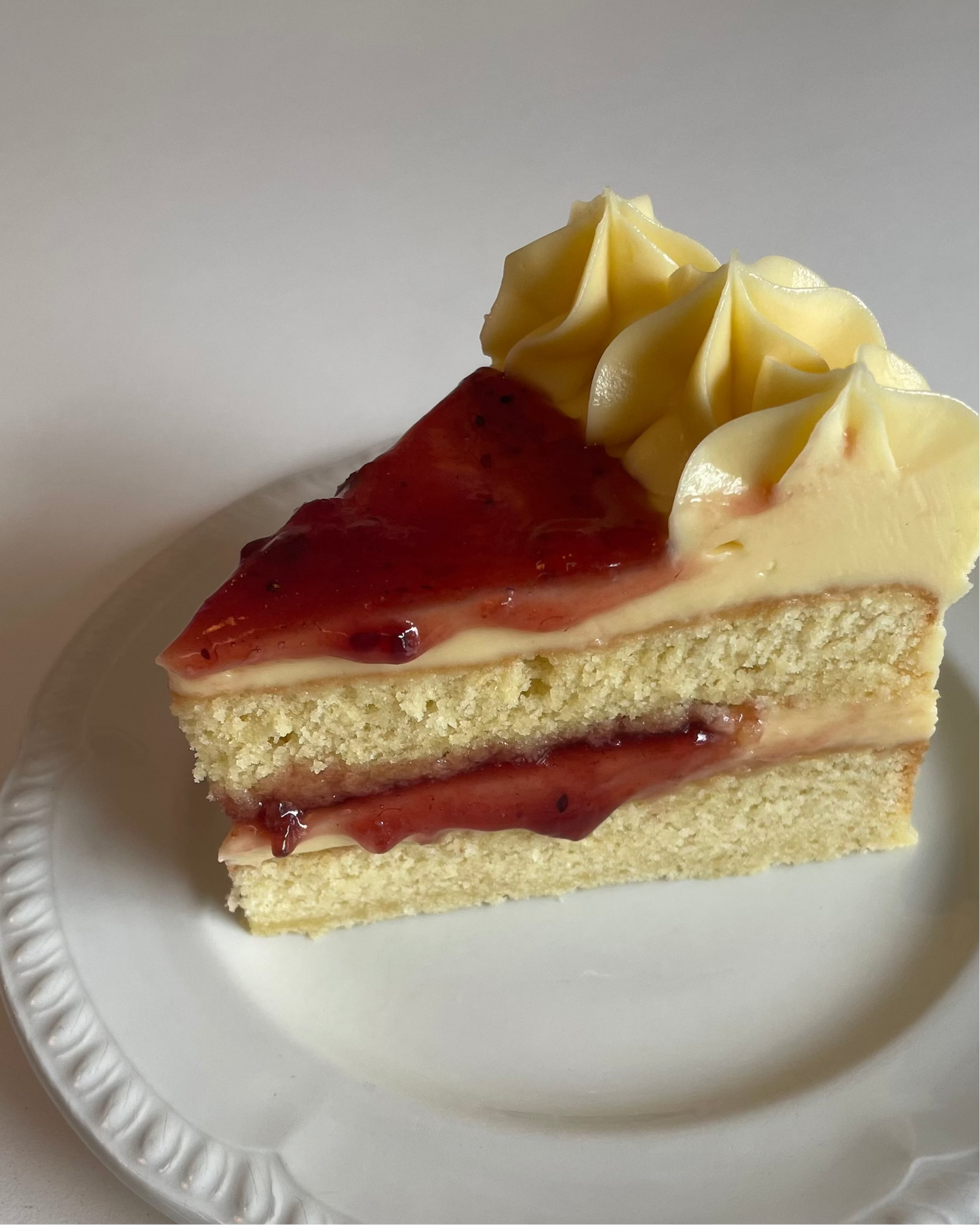 Raspberry Vanilla Cake