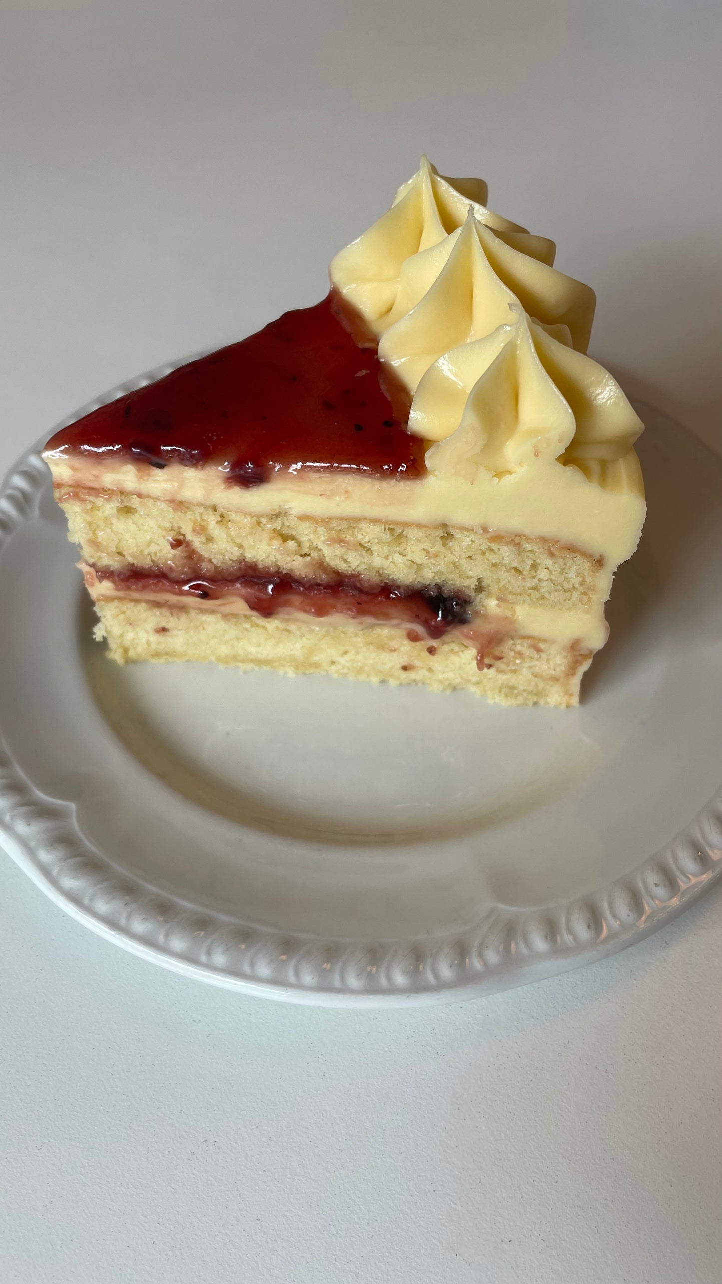 Raspberry Vanilla Cake