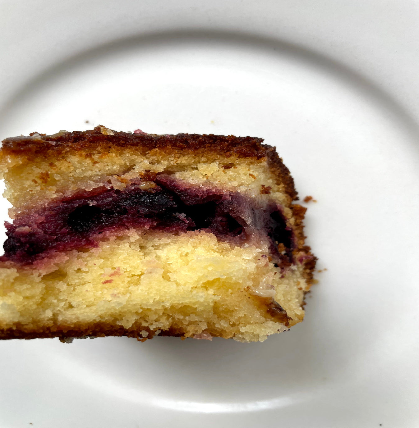 Lemon Berries Bundt