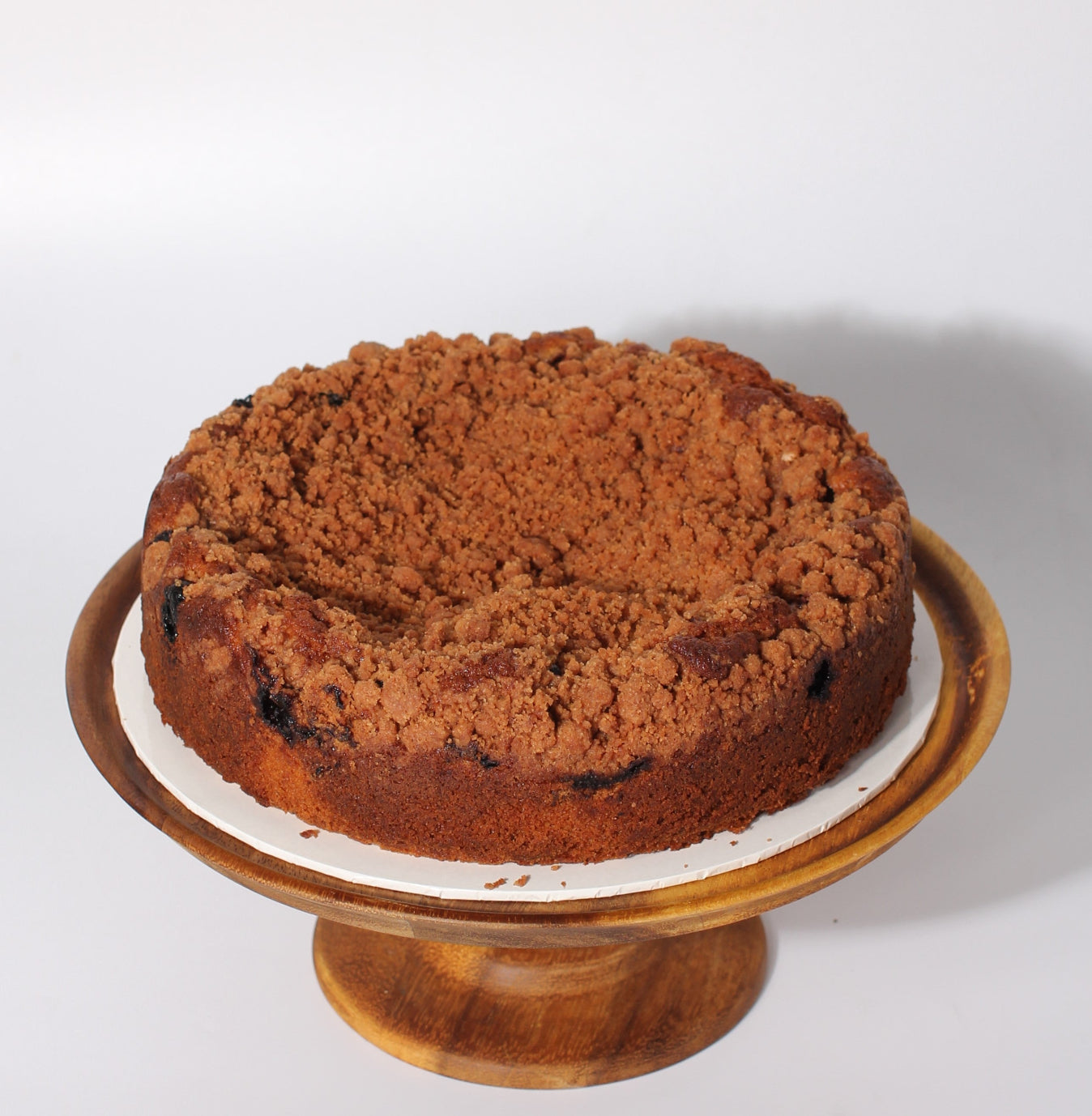 Berries & Cheese Crumb Cake