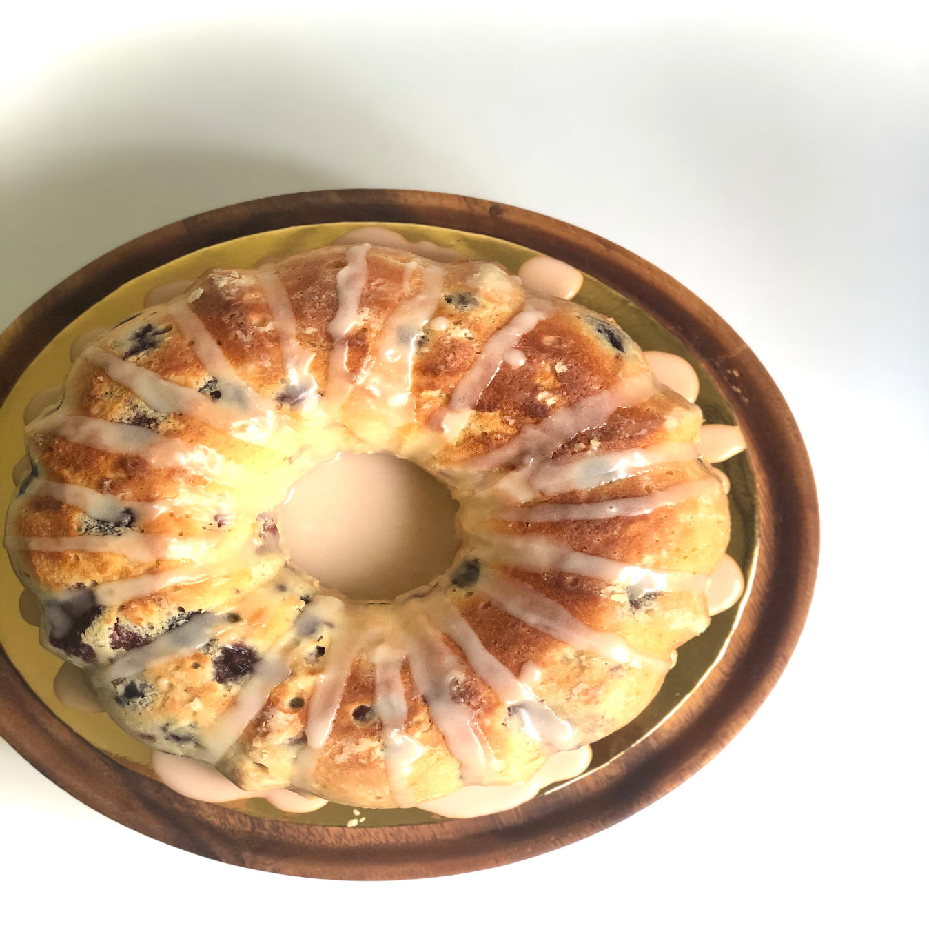Lemon Berries Bundt