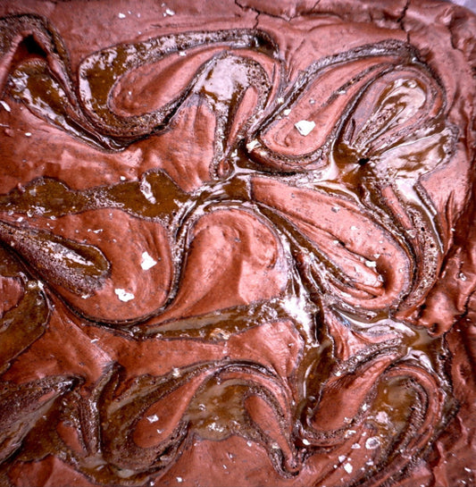 Salted Caramel Sea Salt Brownies