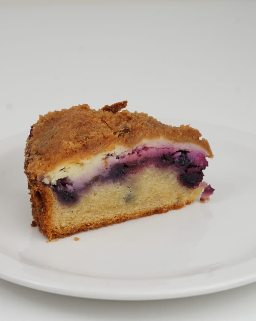 Berries & Cheese Crumb Cake