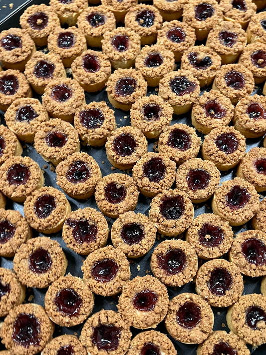 Berries Jam Butter Cookies