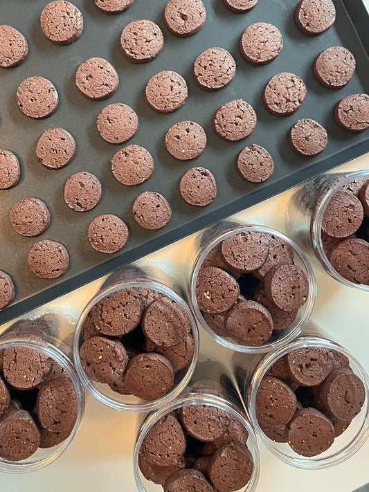 Chocolate Praline Cookies