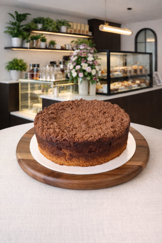 Apple & Cheese Crumb Cake