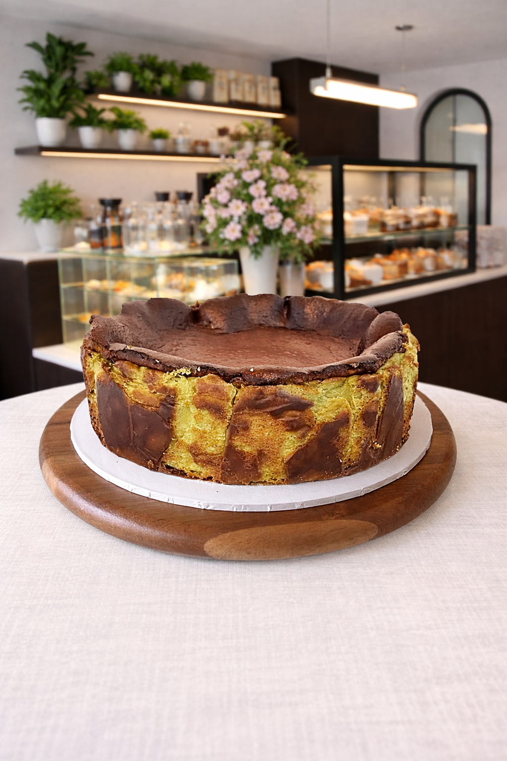 Matcha Burnt Cheesecake