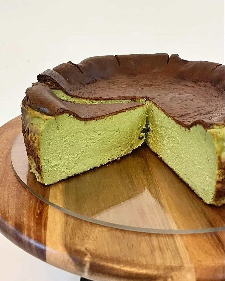 Matcha Burnt Cheesecake