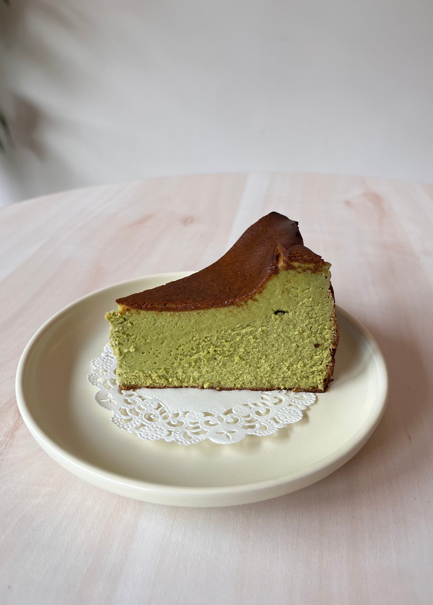 Matcha Burnt Cheesecake