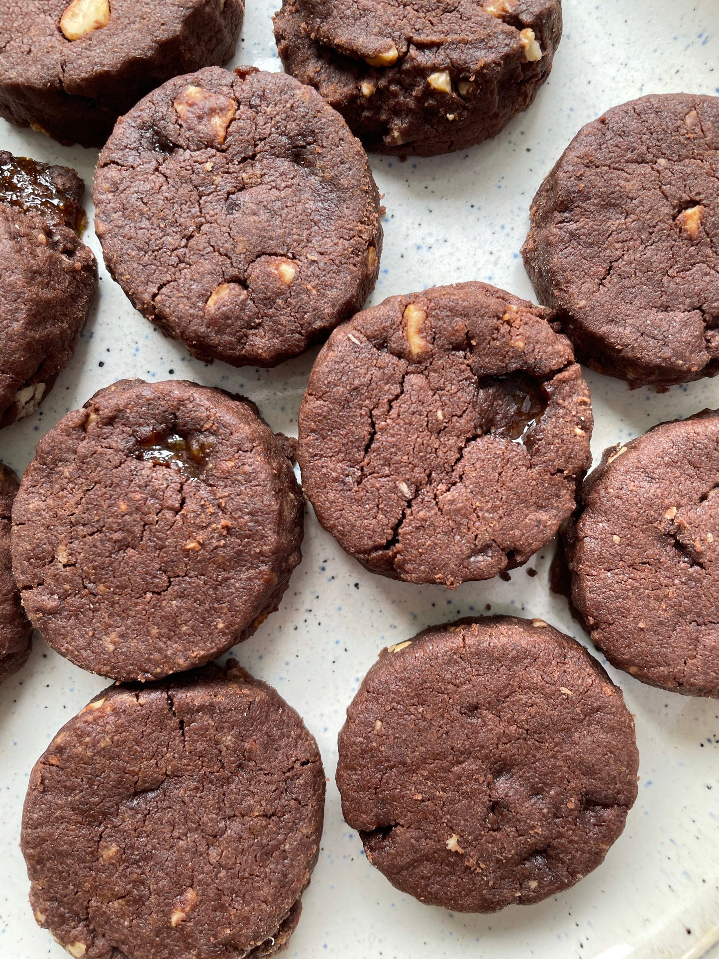 Chocolate Praline Cookies